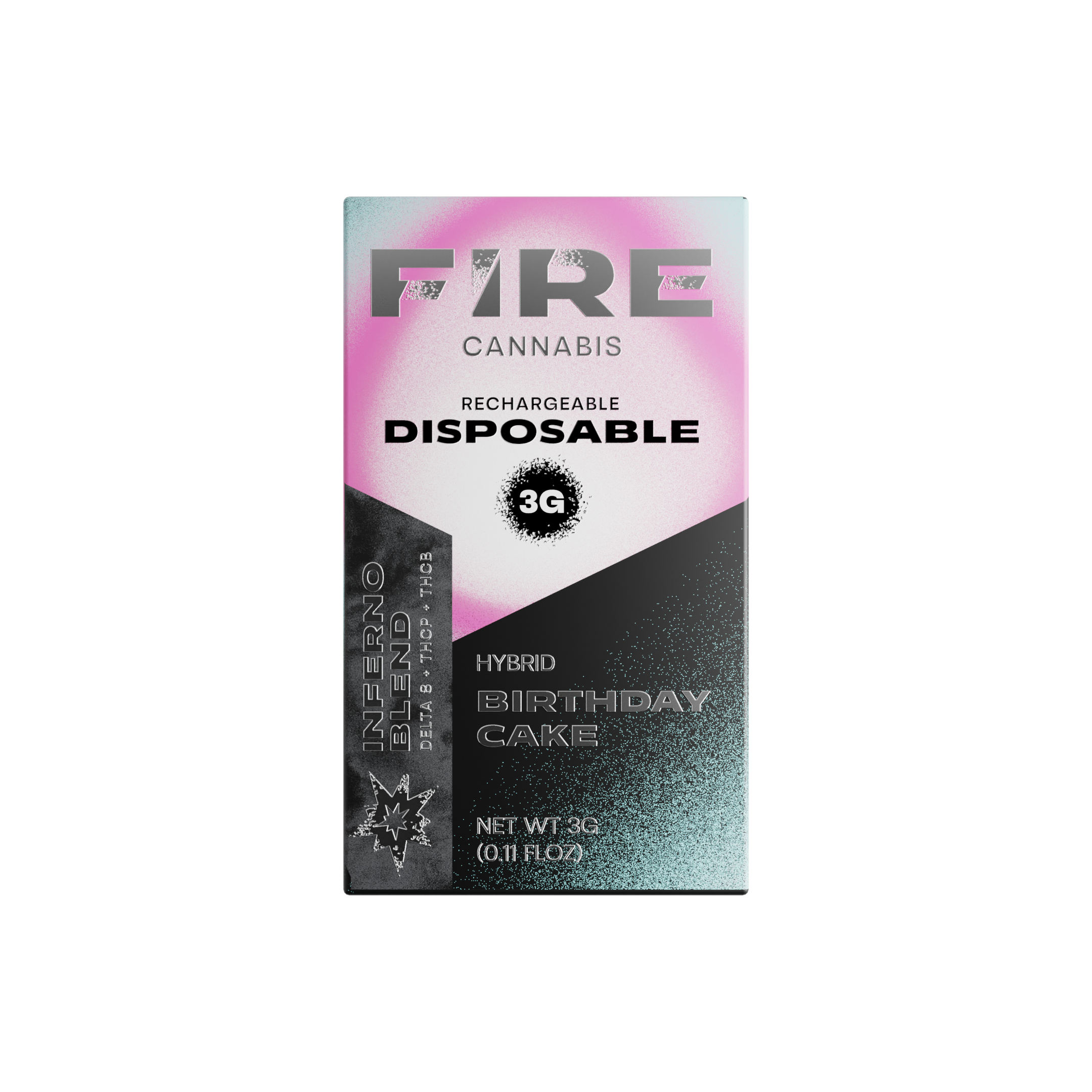 Inferno Disposable Vape - Birthday Cake Strain