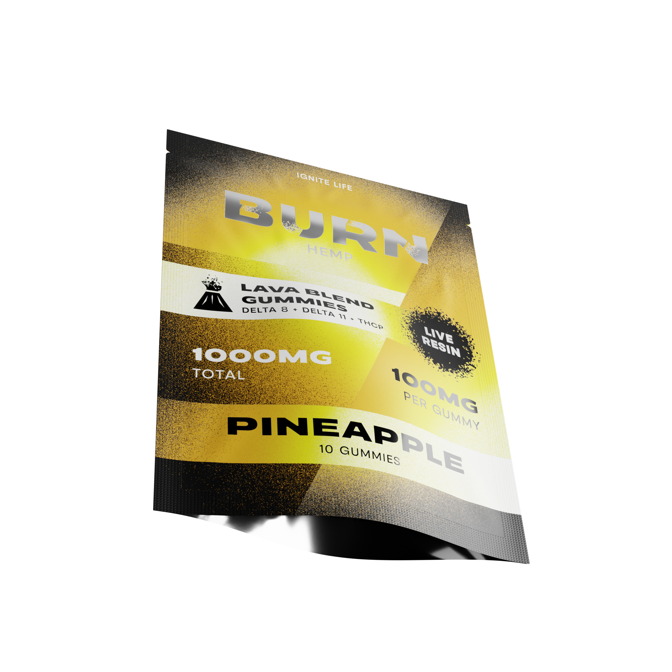 Lava Blend Gummies - Pineapple Strain