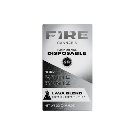 Lava Blend Disposable - White Runtz