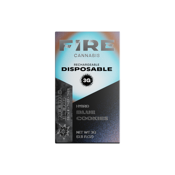 Fire Inferno Vape Backside Packaging