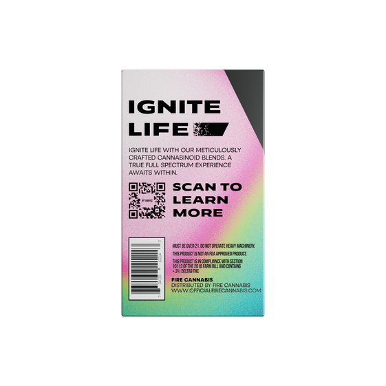 Disposable Vape Back Packaging Pink