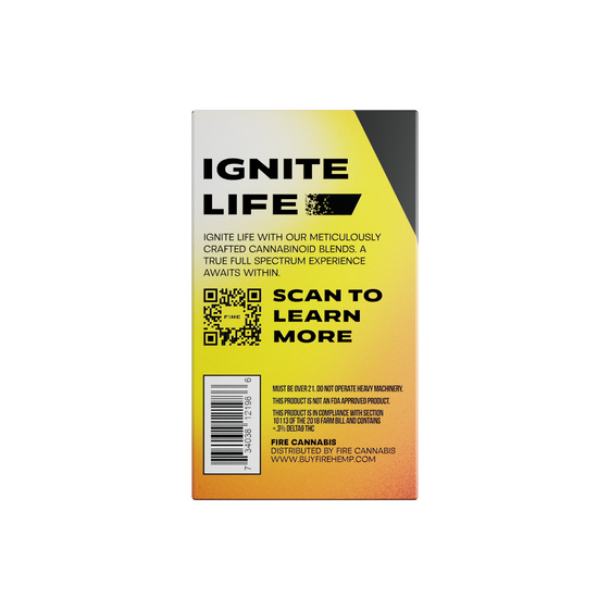 Inferno Disposable Vape - Yellow