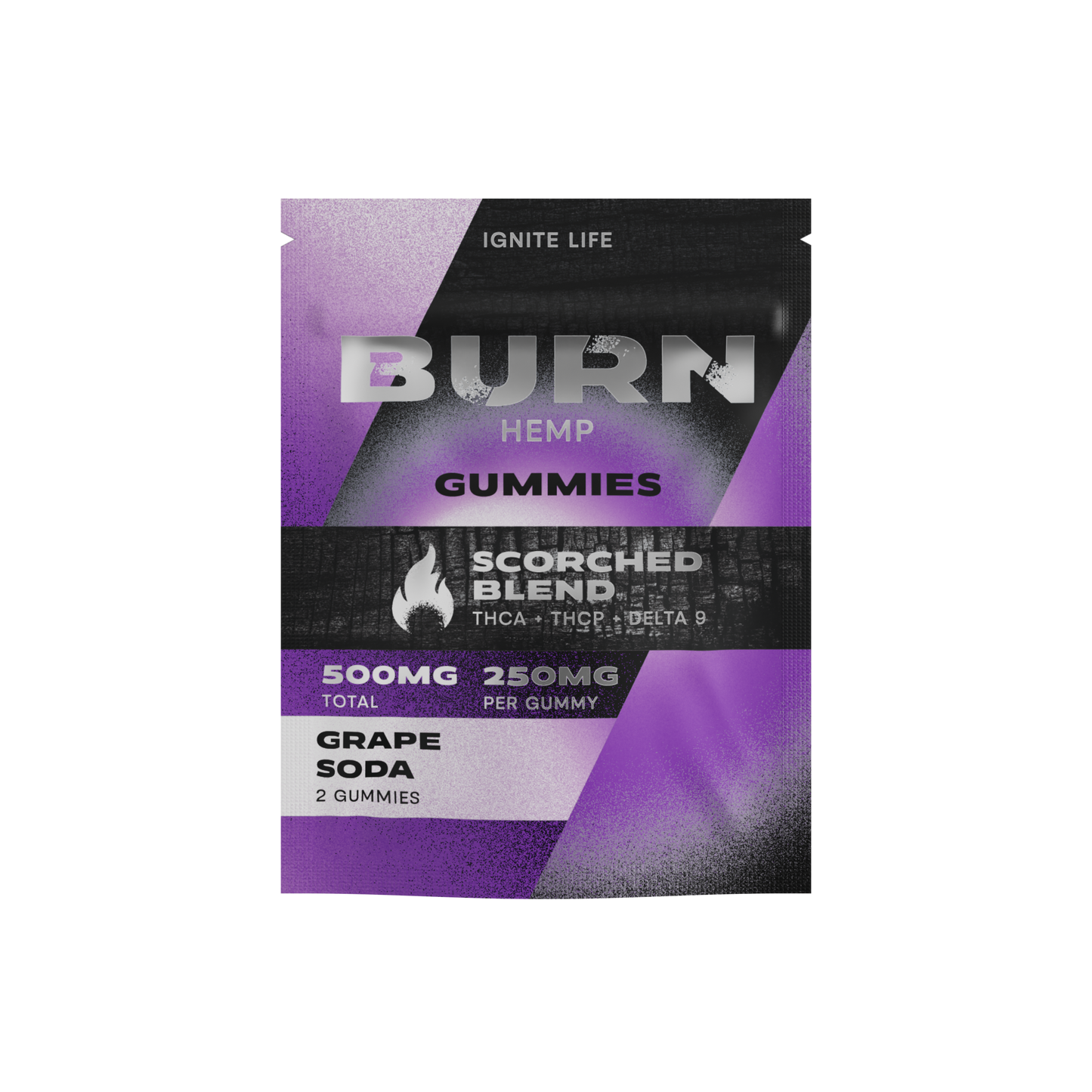 Scorched Blend Gummies 2ct - Grape Soda