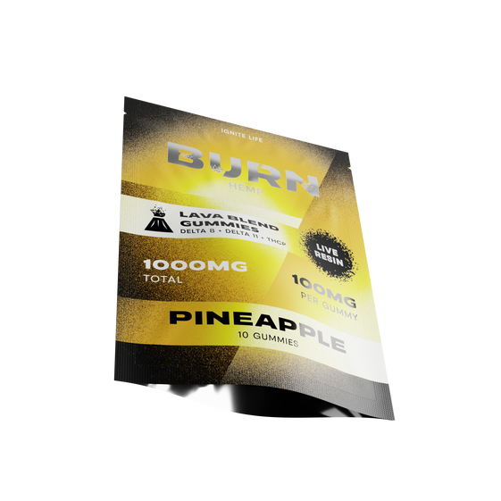 Lava Blend Gummies - Pineapple Strain